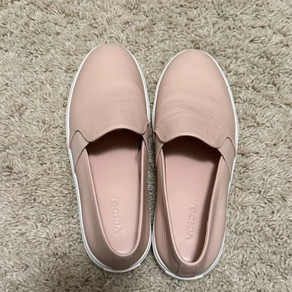 Vince Women's Blush Pink Slip-On Sneakers - Picture 1 of 3